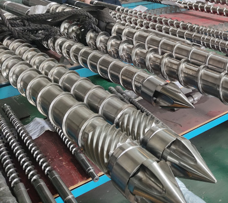 mixing screws for injection molding